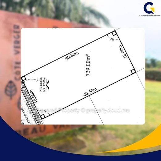 Gated 792 m² Plot in Beau Vallon, Côté Champs