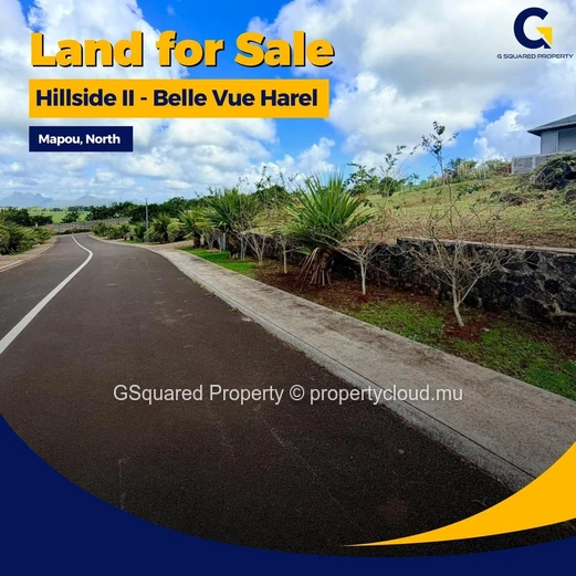 A superb 1,151 m² residential plot, Hillside II, Mapou