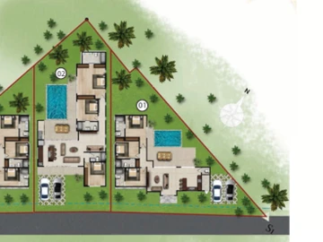 Villa de 3 Chambres
